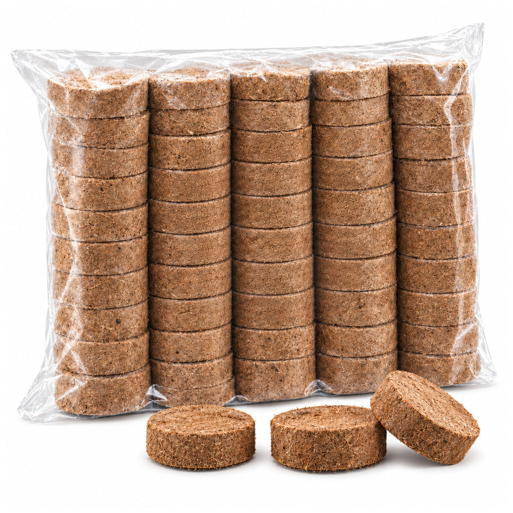 Kokkonut 30 mm netted coir seed starting pellets, pack of 50